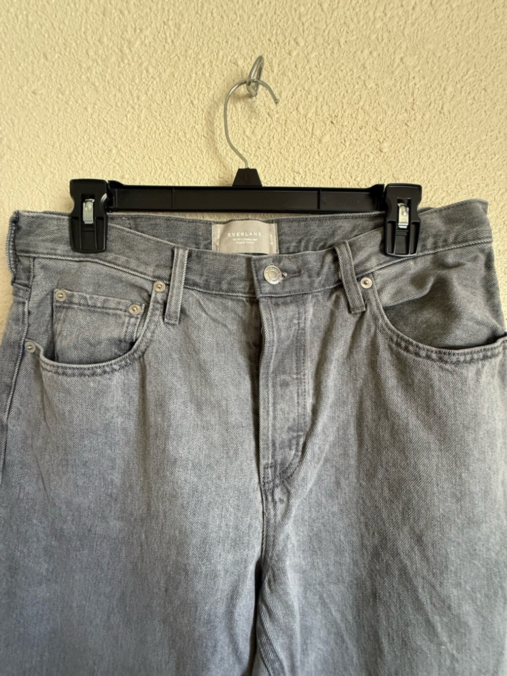 Everlane Gray Boyfriend Jeans - Picture 3 of 6